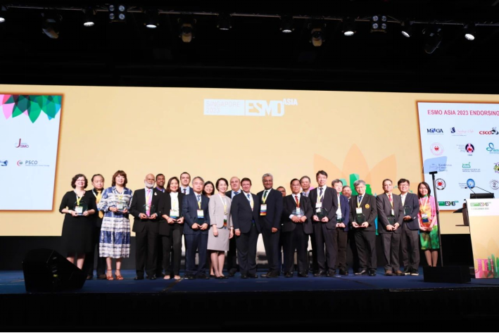 ESMO ASIA 2023 opens, and CSCO accepts certificate of appreciation