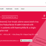 Safety and activity of an engineered, liver-tropic adeno-associated virus vector expressing a hyperactive Padua factor IX administered with prophylactic glucocorticoids in patients with haemophilia B: a single-centre, single-arm, phase 1, pilot trial