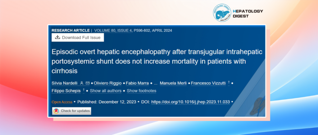 Does Post-TIPS Hepatic Encephalopathy Increase Mortality in Cirrhotic Patients?