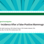 JAMA Sub-Journal丨Breast Cancer Incidence Following False-Positive Mammogram Results