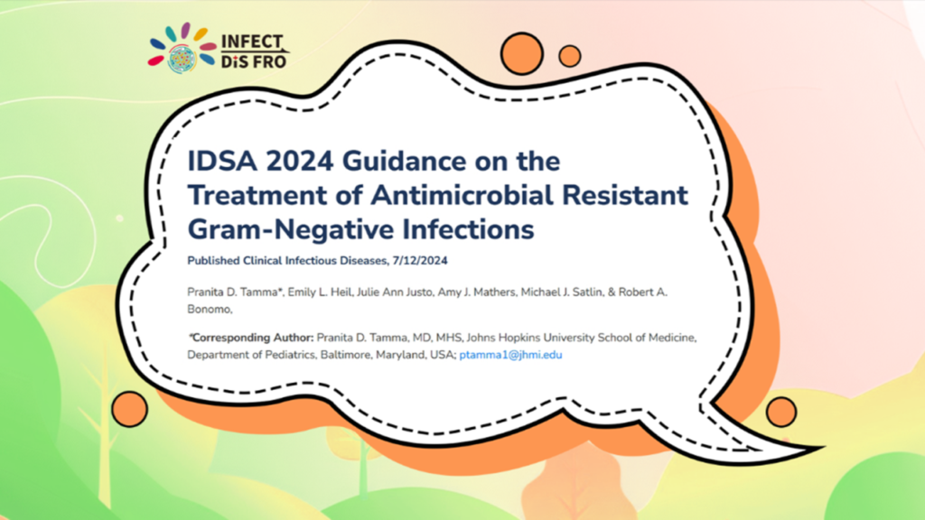 Newly Released! IDSA 2024 Guidelines for Treating Resistant Gram-Negative Bacterial Infections