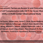Study Highlights Socioeconomic Barriers in Access to Allo-HCT for AML Patients