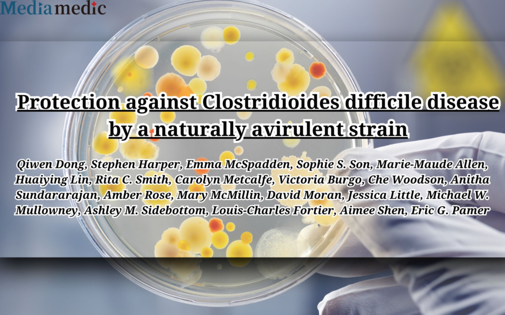A New Hope in Preventing Clostridioides difficile Infections: The Power of a Naturally Avirulent Strain