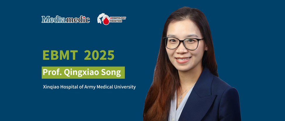 EBMT 2025 | Prof. Qingxiao Song: Breakthroughs in Steroid-Refractory GI-aGVHD and cGVHD