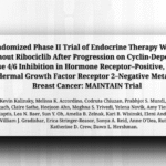 MAINTAIN Trial: Shaping Post-CDK4/6i Strategies in HR+/HER2− Metastatic Breast Cancer