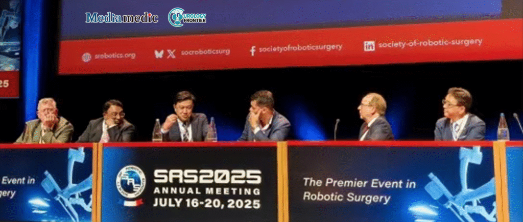 Professor Dingwei Ye’s Team Showcases Surgical Expertise in Recurrent Prostate Cancer at the World Robotic Surgery Congress
