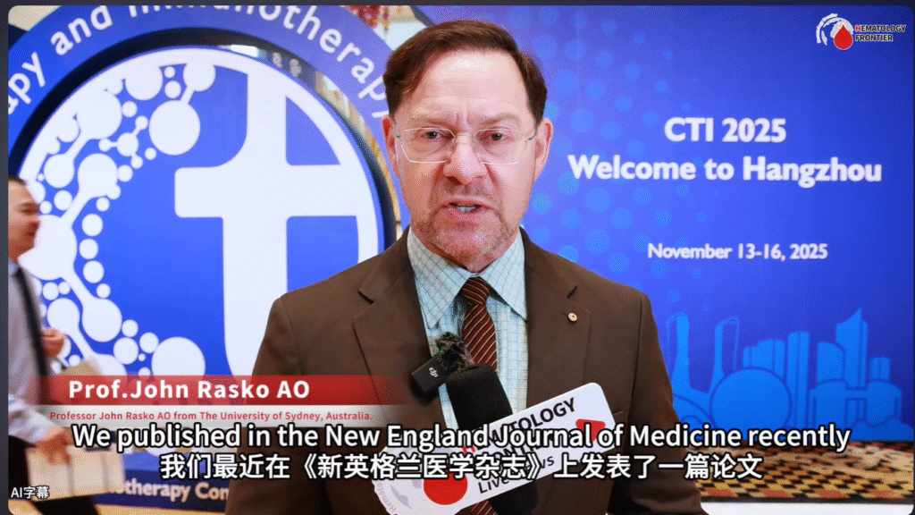 CTI 2025 Exclusive Interview | Prof. John Rasko AO